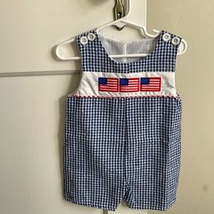 Smocked American Flag